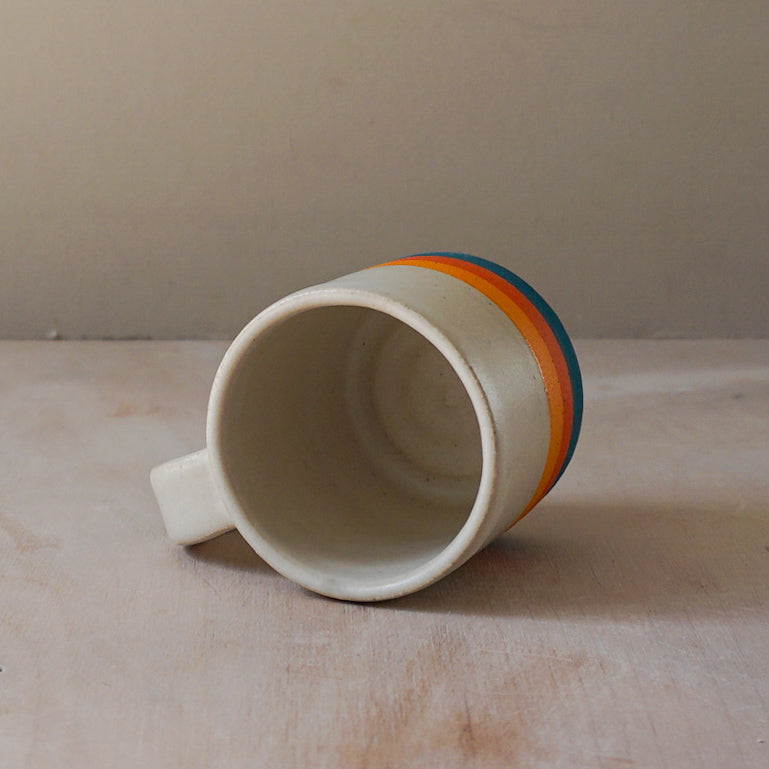 Espresso Cup | Sunset Stripe