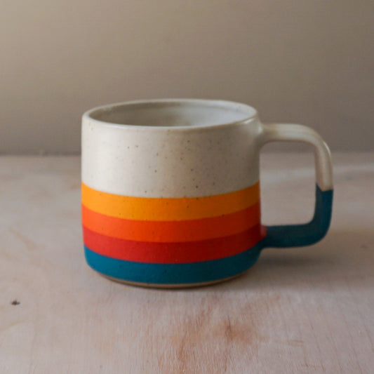 Coffee Cup | Sunset Stripe