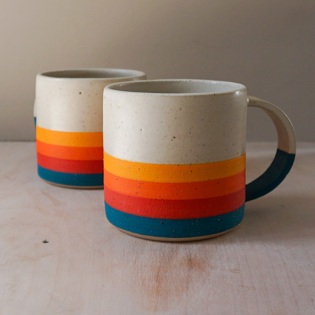 Large Mug | Sunset Stripe