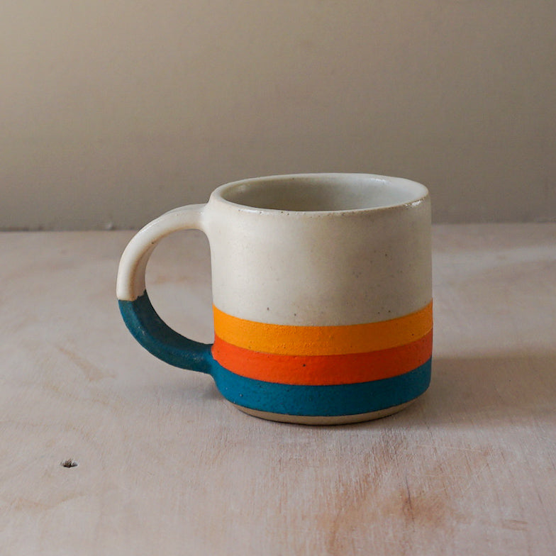 Espresso Cup | Sunset Stripe