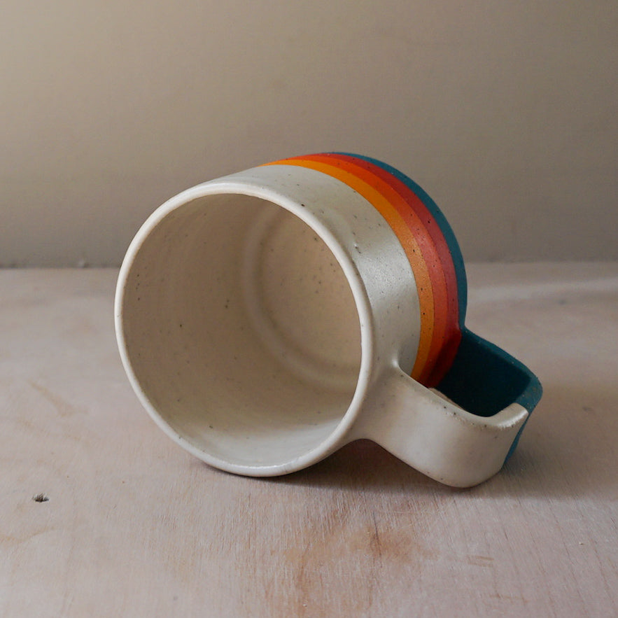 Coffee Cup | Sunset Stripe