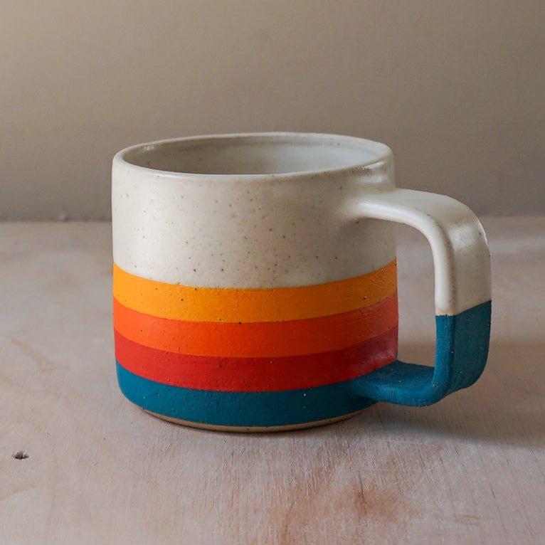 Coffee Cup | Sunset Stripe