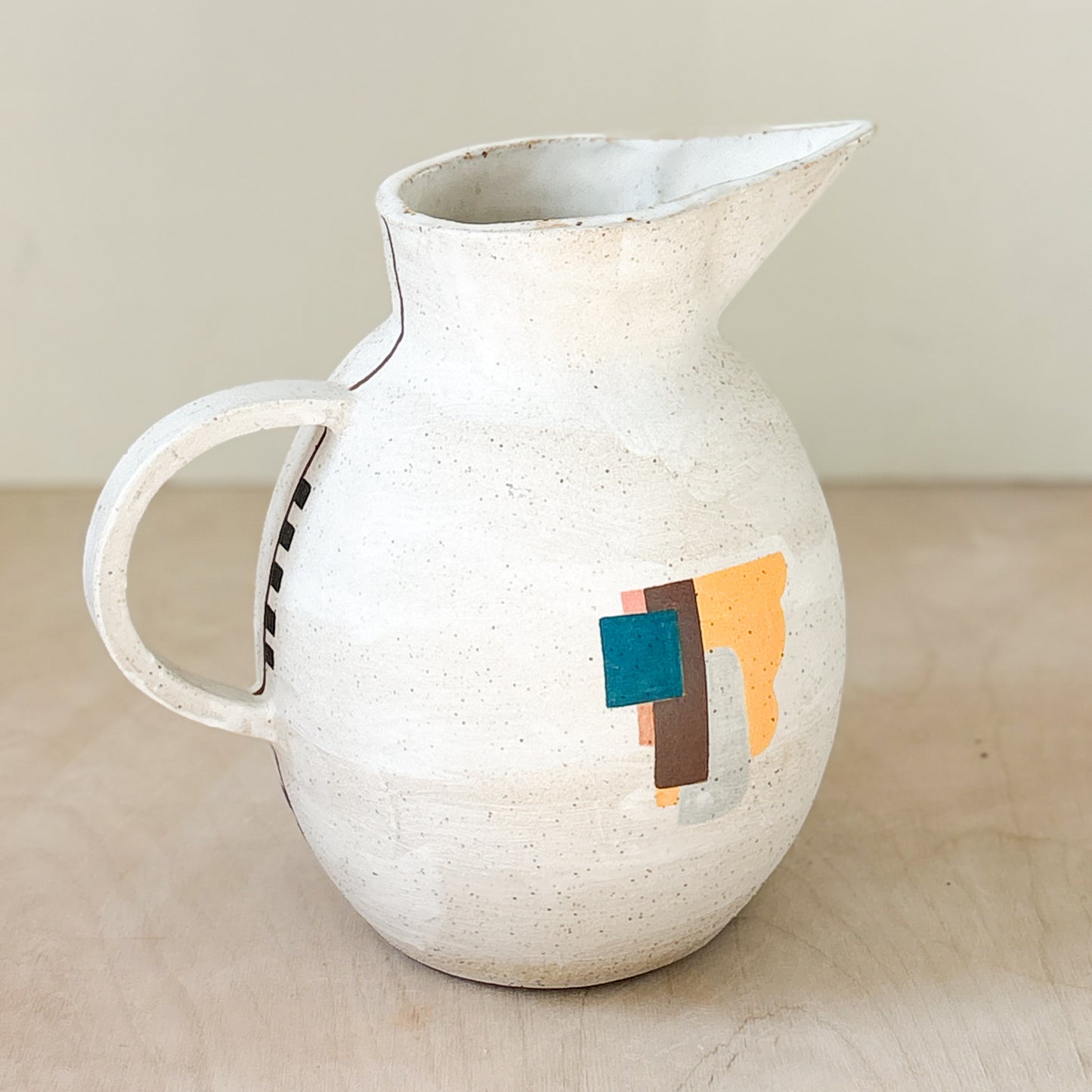 Hand built jug 1