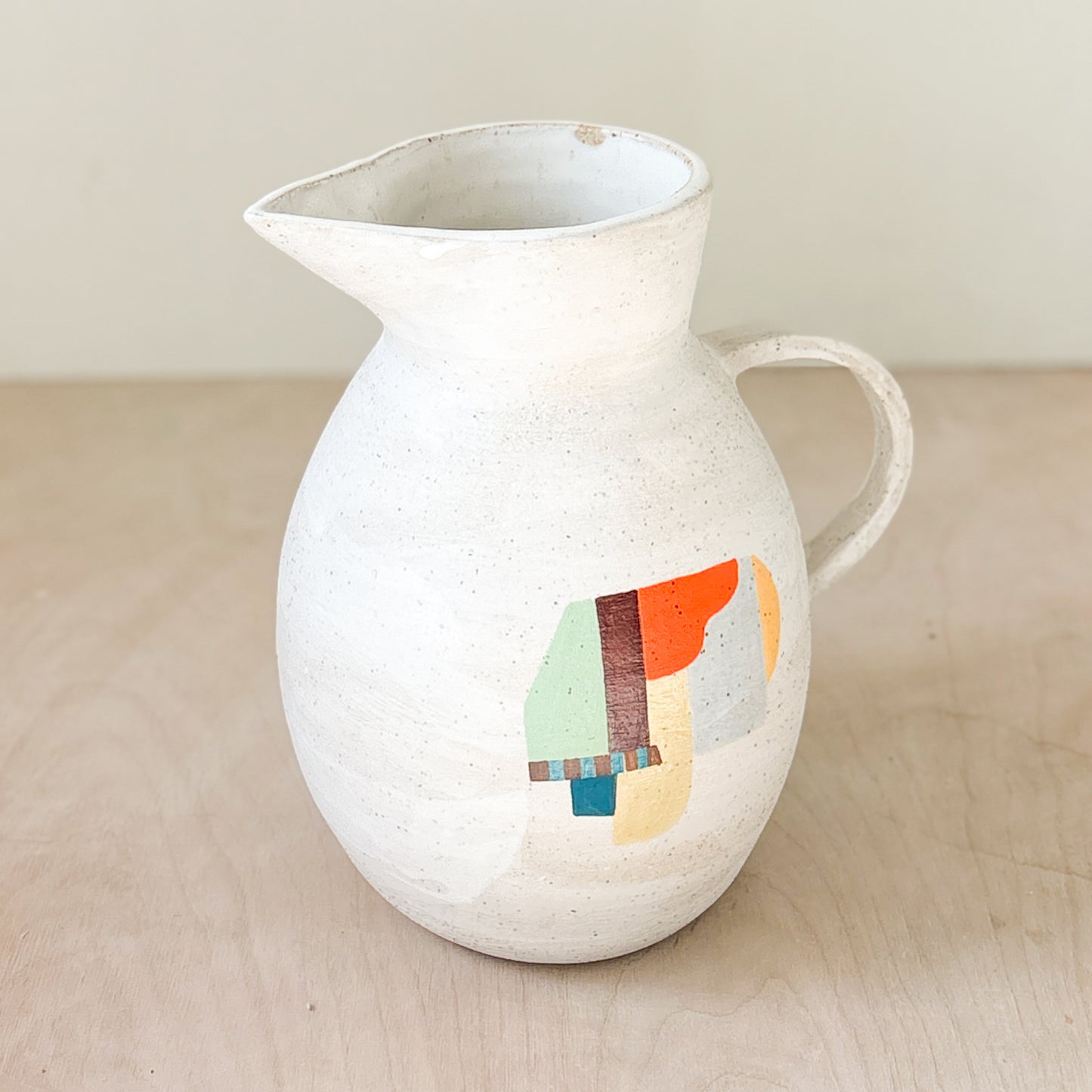 Hand built jug 2