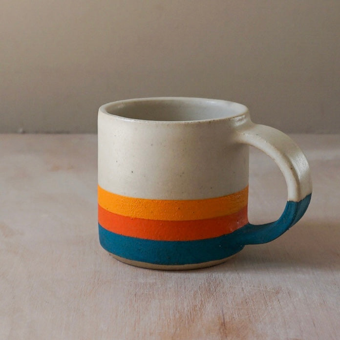 Espresso Cup | Sunset Stripe