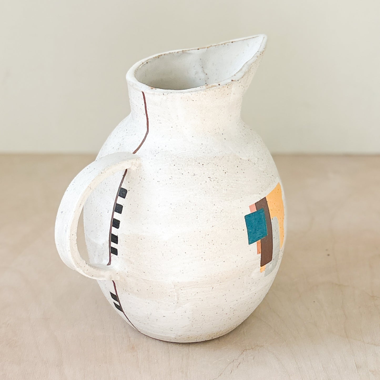 Hand built jug 1