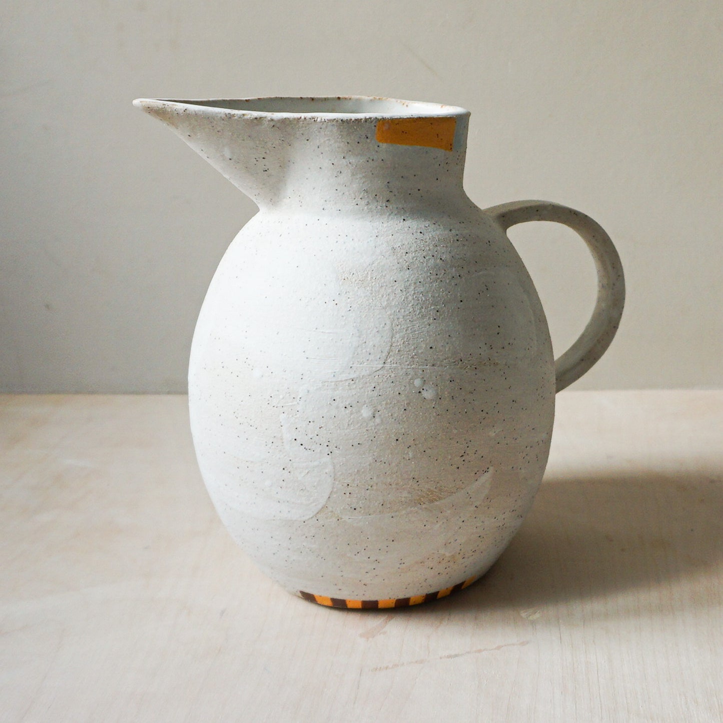 Hand built patchwork jug 2