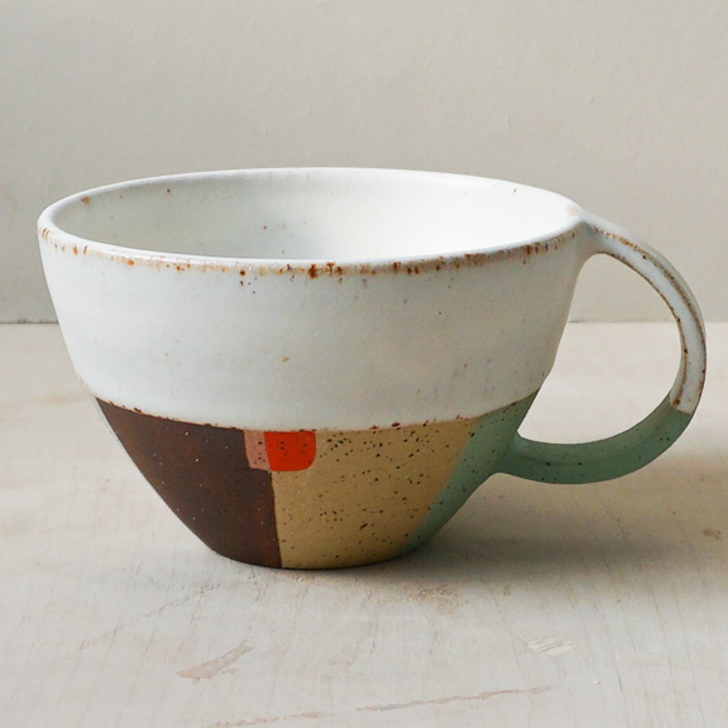 Round patchwork cup 1