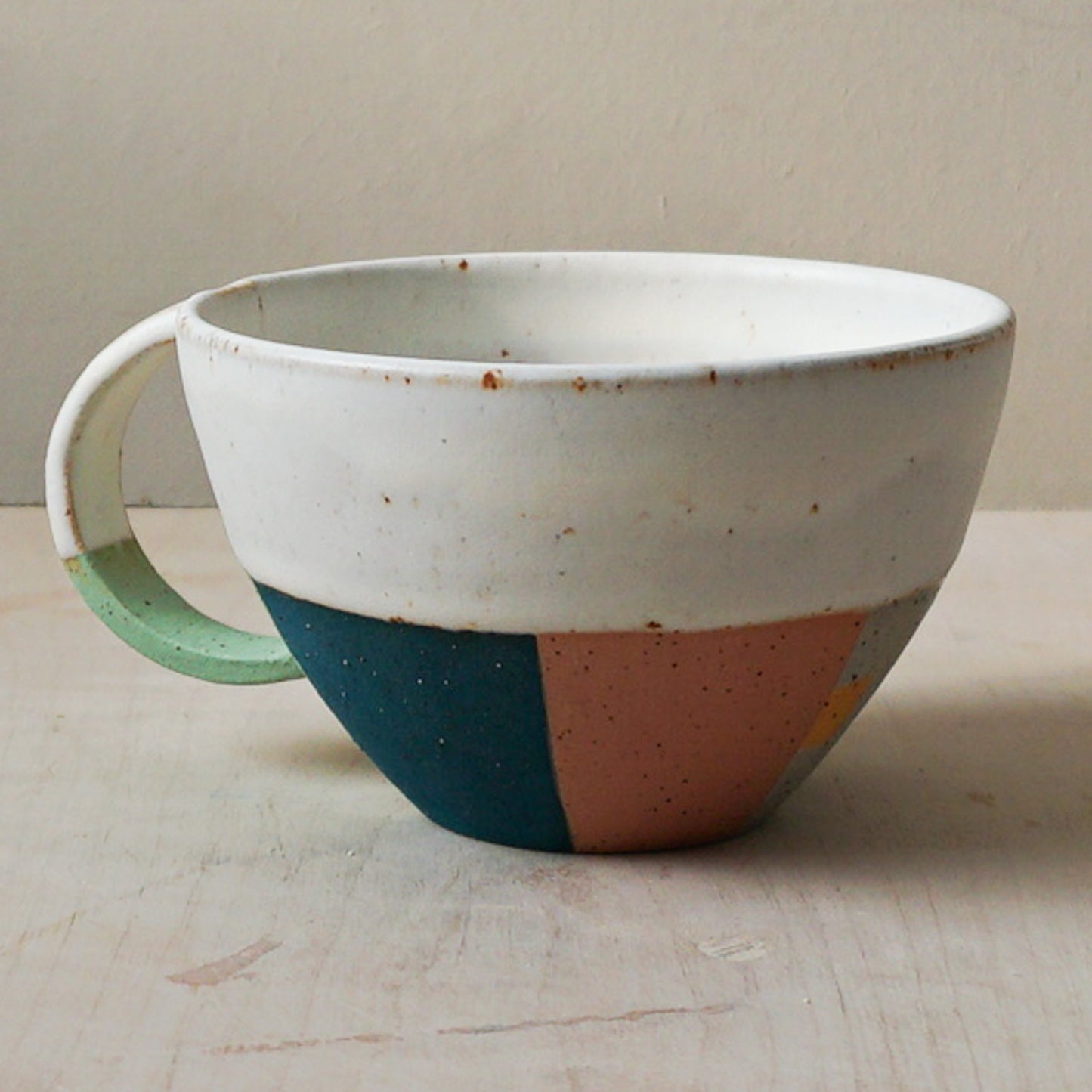 Round patchwork cup 1