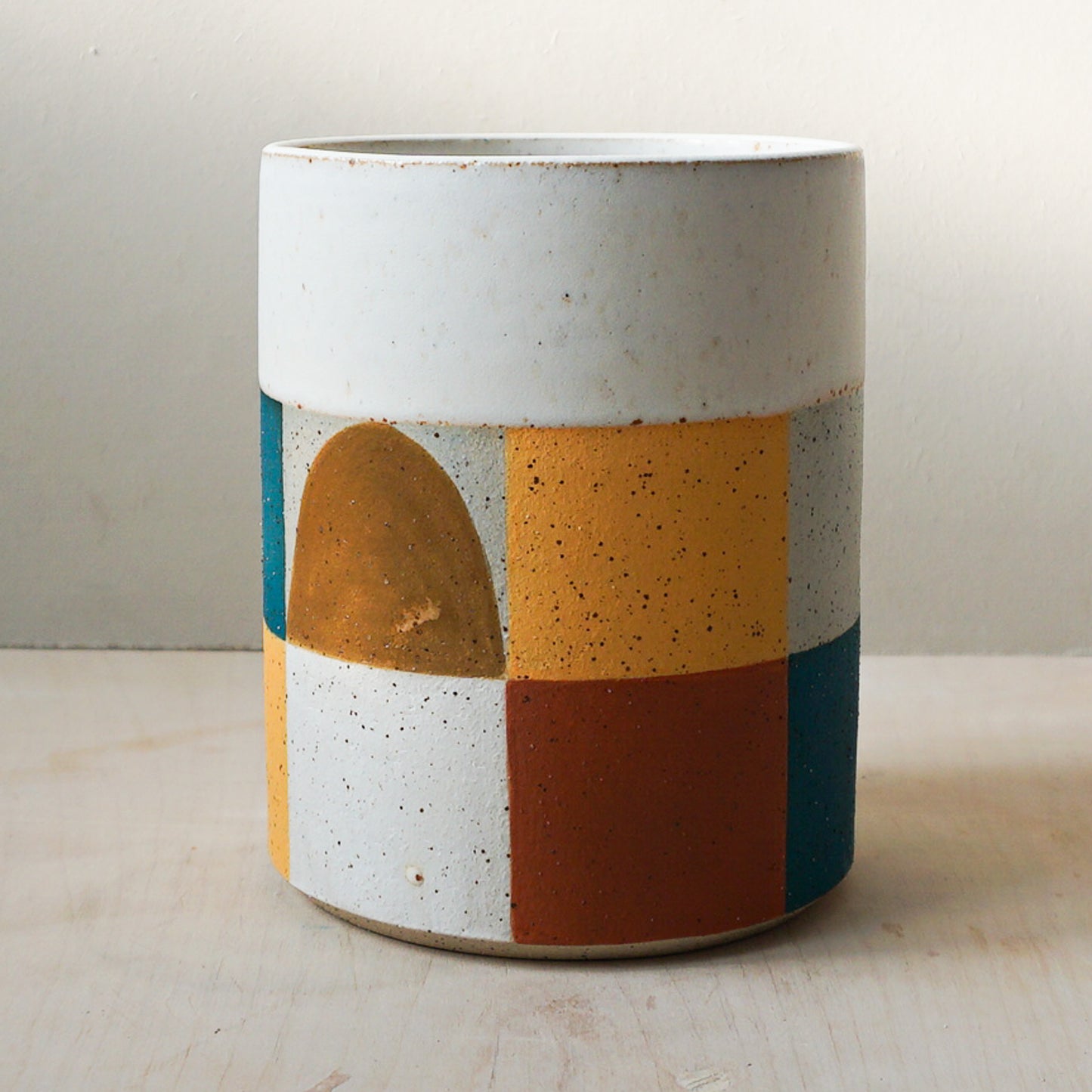 Patchwork Cylinder Vase