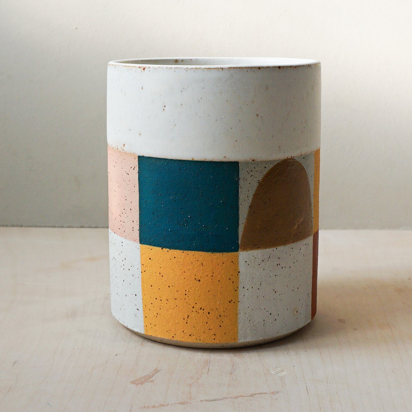 Patchwork Cylinder Vase