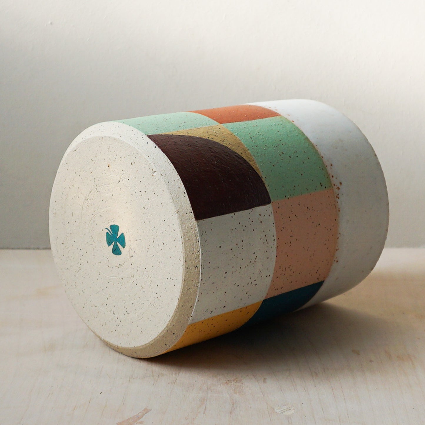 Patchwork Cylinder Vase