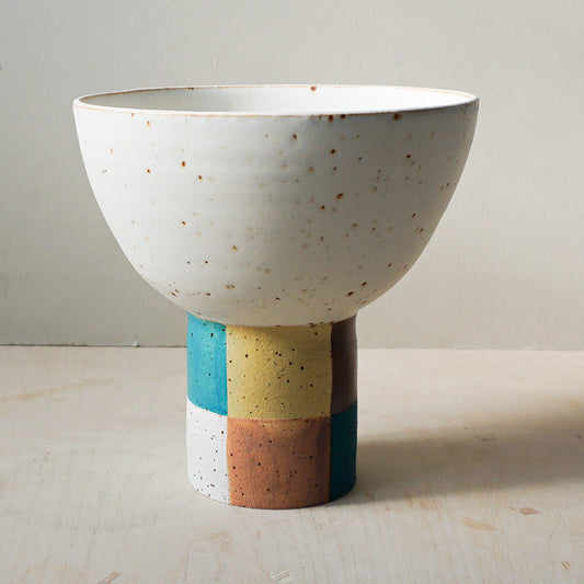 Tall Bowl (small) Patchwork 3