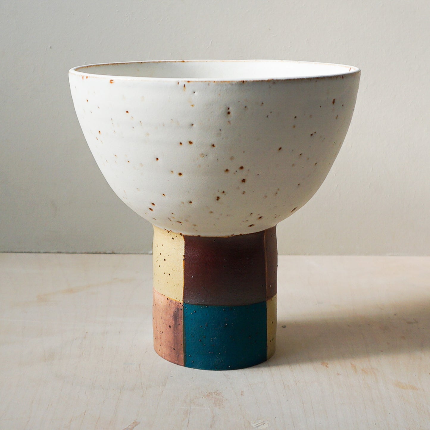 Tall Bowl (small) Patchwork 3