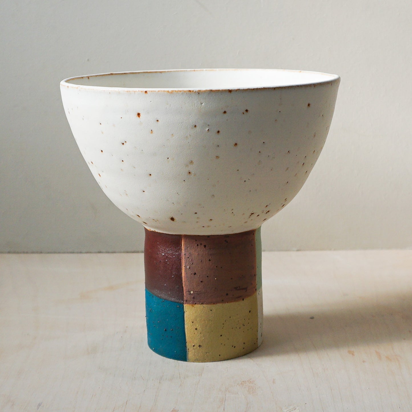 Tall Bowl (small) Patchwork 3