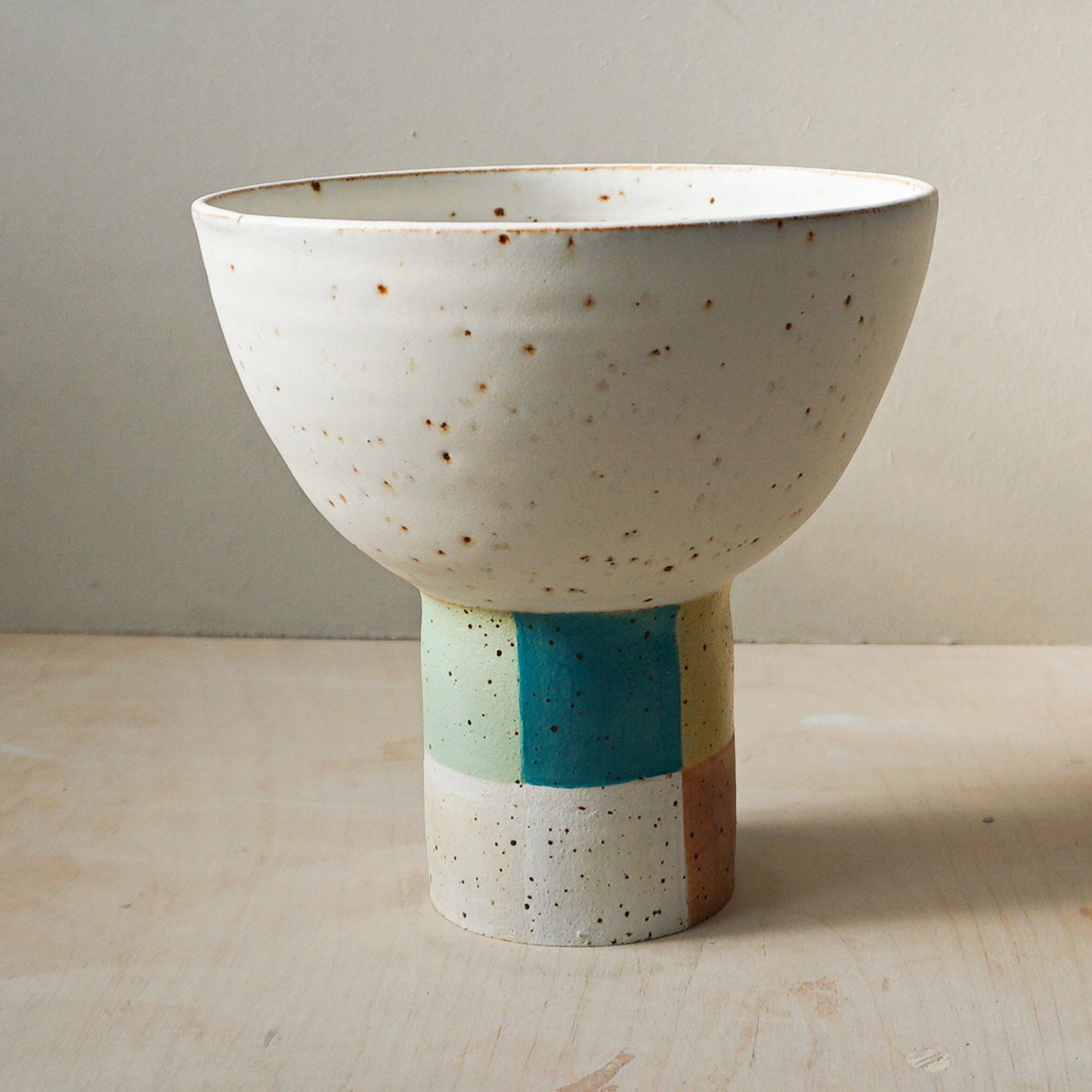 Tall Bowl (small) Patchwork 3