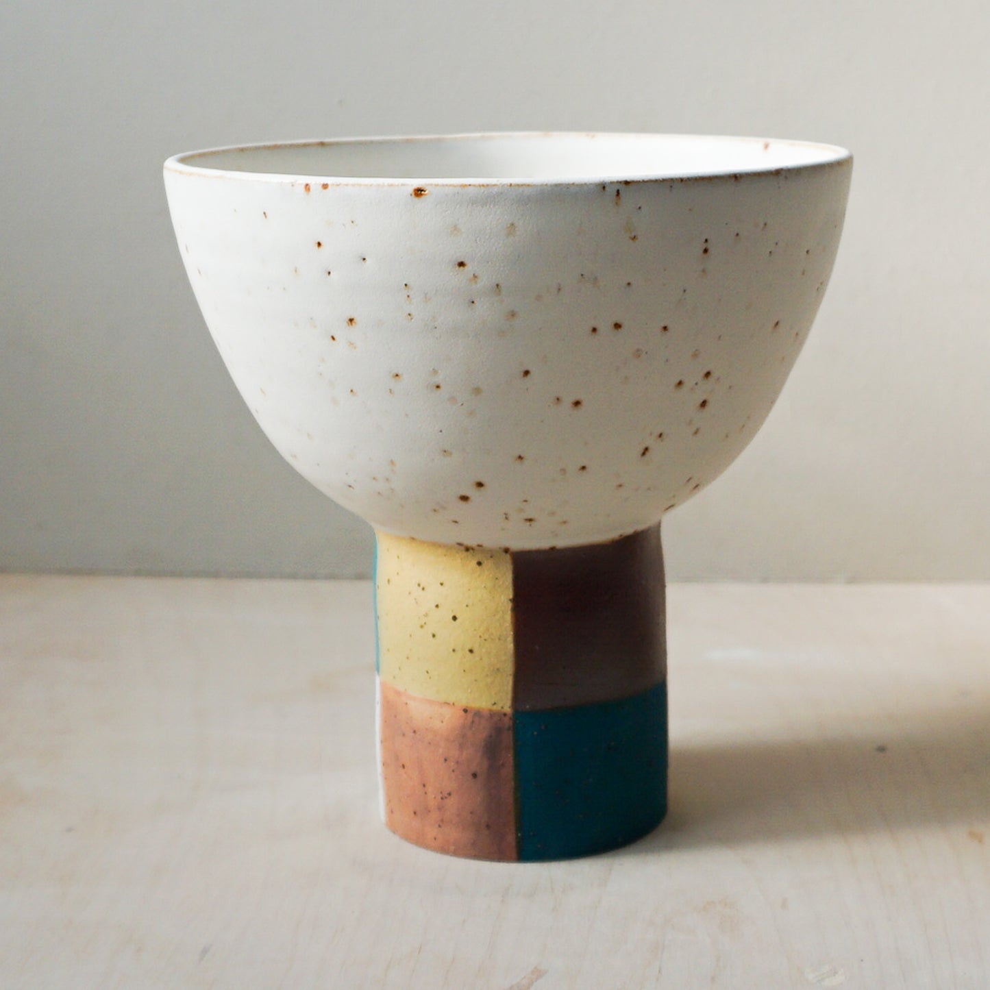 Tall Bowl (small) Patchwork 3