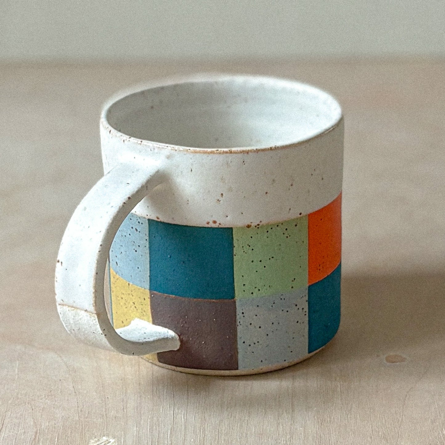 Mug with checks