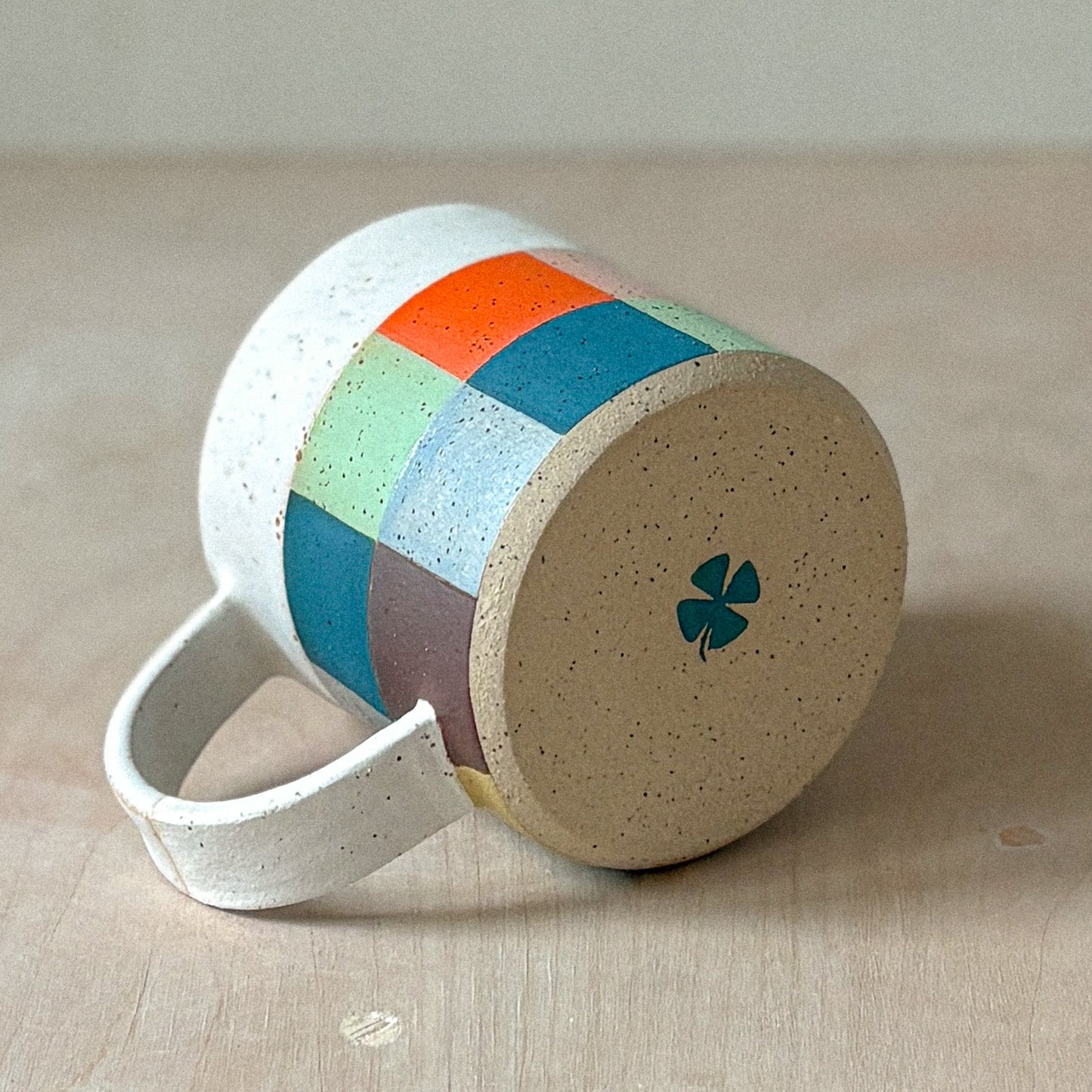 Mug with checks